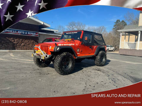 2006 Jeep Wrangler for sale at Spears Auto and Repair in Cadillac MI