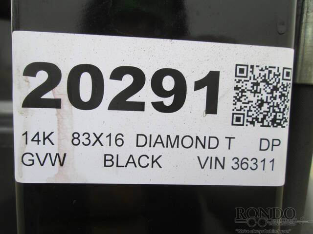 2025 Diamond T Dump 8316TDMP140