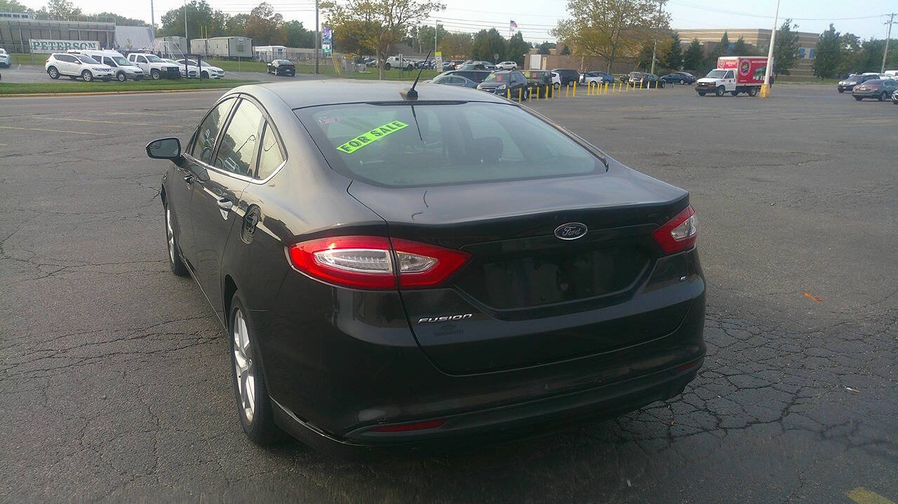 2013 Ford Fusion for sale at Z Auto Sport LLC in Xenia, OH