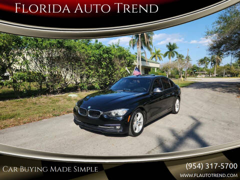 2016 BMW 3 Series for sale at Florida Auto Trend in Plantation FL