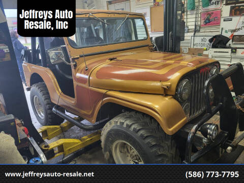 1957 Willys Jeepster for sale at Jeffreys Auto Resale, Inc in Clinton Township MI