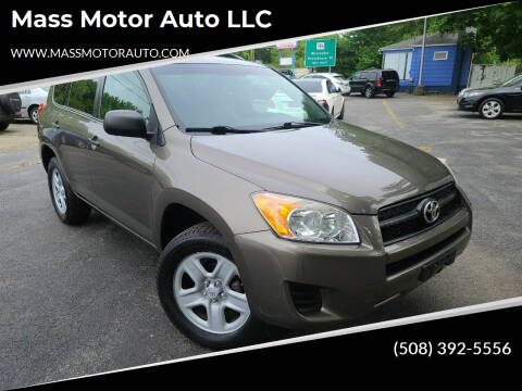 2010 Toyota RAV4 for sale at Mass Motor Auto LLC in Millbury MA