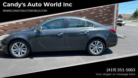 2014 Buick Regal for sale at Candy's Auto World Inc in Toledo OH