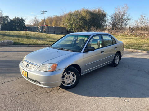 2001 Honda Civic for sale at 5K Autos LLC in Roselle IL