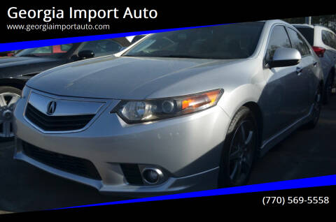 2012 Acura TSX for sale at Georgia Import Auto in Alpharetta GA