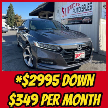 2018 Honda Accord for sale at Super Auto Sales Modesto in Modesto CA