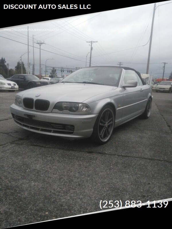 2002 BMW 3 Series for sale at DISCOUNT AUTO SALES LLC in Spanaway WA