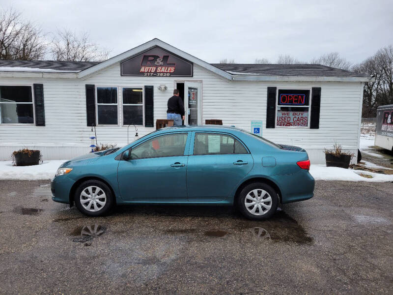 2010 Toyota Corolla for sale at R & L AUTO SALES in Mattawan MI