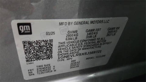 2025 Chevrolet Traverse RS