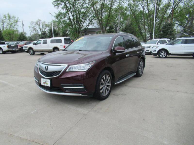 2014 Acura MDX for sale at Aztec Motors in Des Moines IA