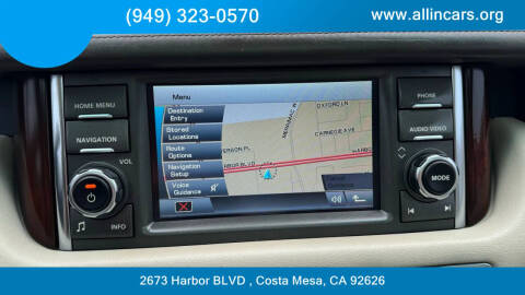 2012 Land Rover Range Rover Supercharged