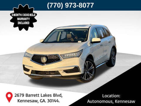 2019 Acura MDX w/Tech w/RES