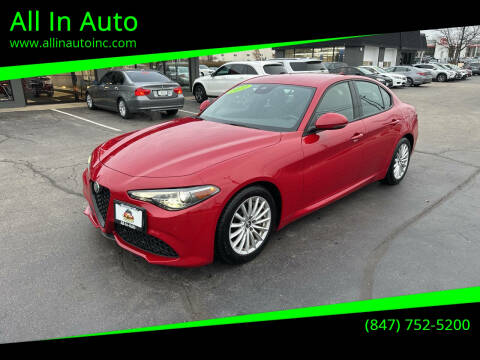 2022 Alfa Romeo Giulia for sale at All In Auto in Palatine IL