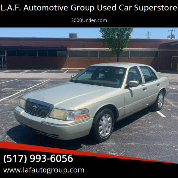 2003 Mercury Grand Marquis for sale at L.A.F. Automotive Group Used Car Superstore in Lansing MI