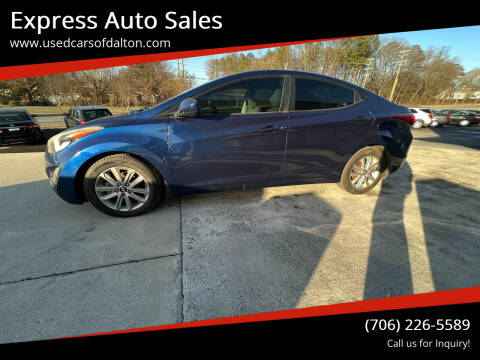 2015 Hyundai Elantra for sale at Express Auto Sales in Dalton GA