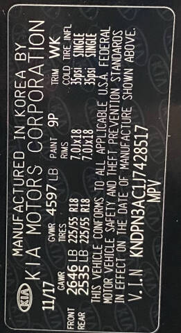 2018 Kia Sportage EX