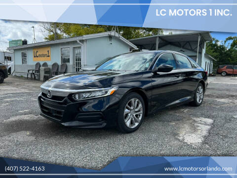 2020 Honda Accord for sale at LC Motors 1 Inc. in Orlando FL