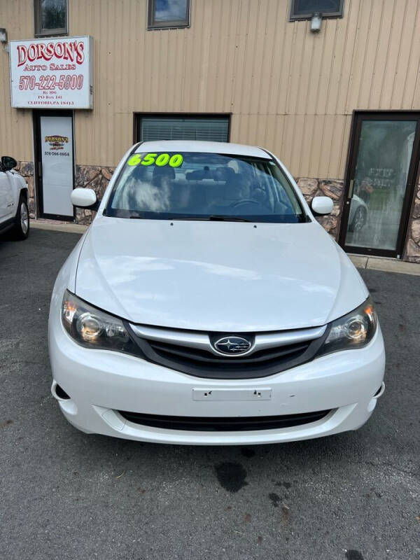 2010 Subaru Impreza for sale at DORSON'S AUTO SALES in Clifford PA