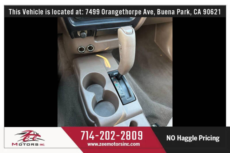 2001 Toyota Tacoma Prerunner V6