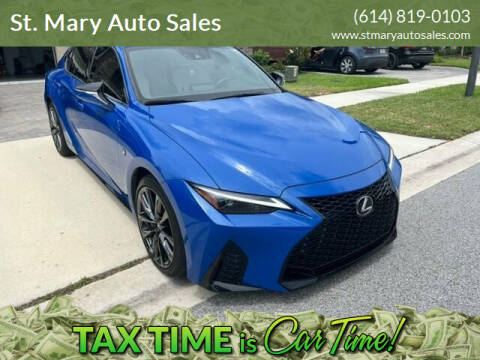 2021 Lexus IS 350 for sale at St. Mary Auto Sales in Hilliard OH