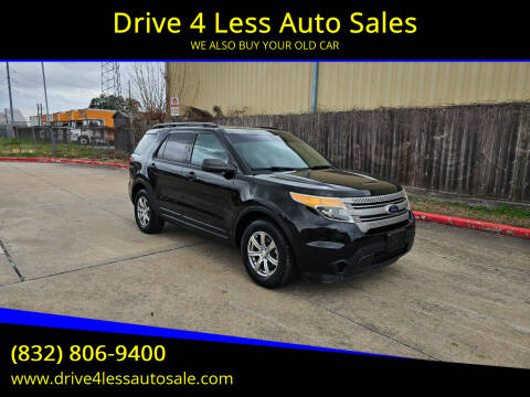 2012 Ford Explorer for sale at Drive 4 Less Auto Sales in Houston TX