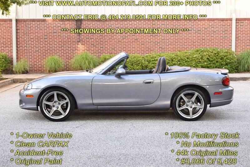 2004 Mazda MAZDASPEED MX-5 for sale at Automotion Of Atlanta in Conyers GA