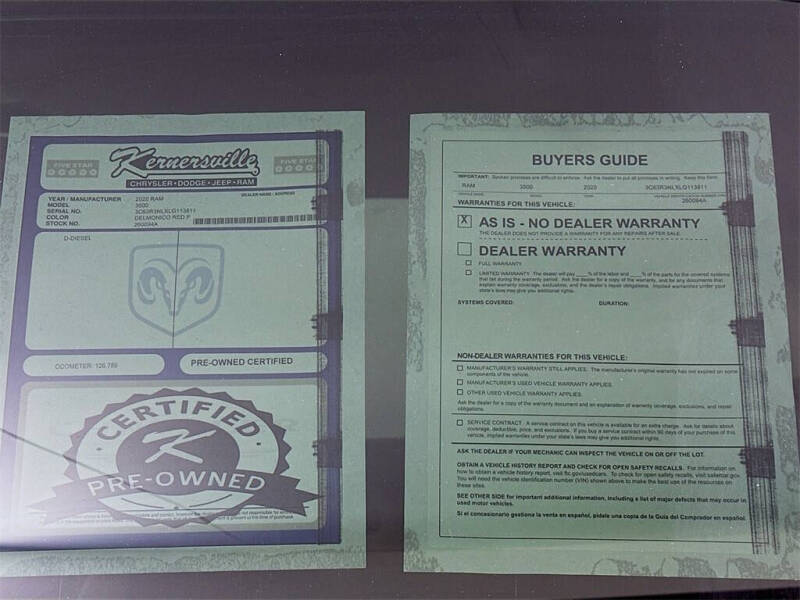 2020 RAM 3500 Laramie Longhorn