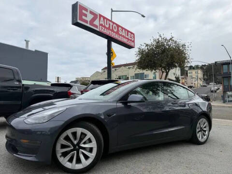 2021 Tesla Model 3 for sale at EZ Auto Sales Inc in Daly City CA