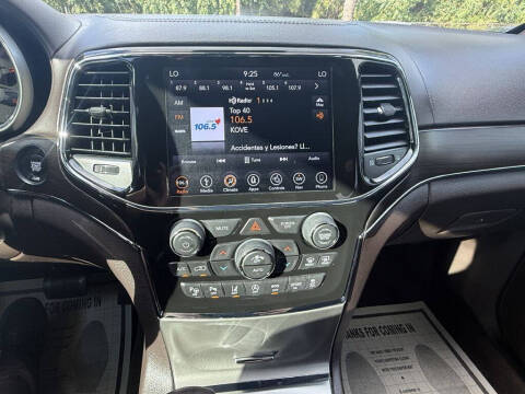 2019 Jeep Grand Cherokee Overland