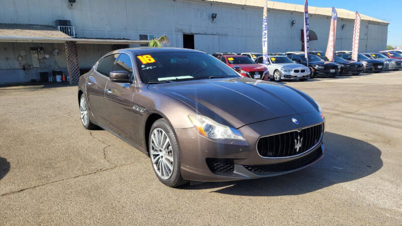 2016 Maserati Quattroporte for sale at Martinez Used Cars INC in Livingston CA