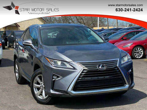 2019 Lexus RX 350 for sale at Star Motor Sales in Downers Grove IL