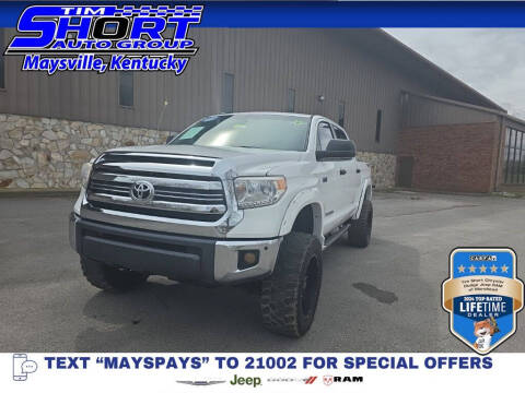 2016 Toyota Tundra for sale at Tim Short CDJR of Maysville in Maysville KY