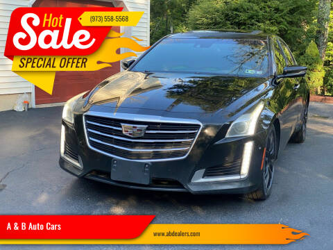 2016 Cadillac CTS for sale at A & B Auto Cars in Newark NJ