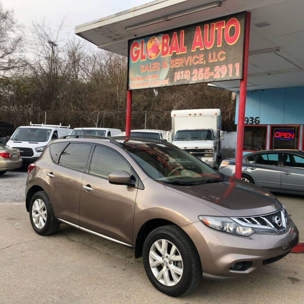 2012 Nissan Murano for sale at Global Auto Sales and Service in Nashville TN