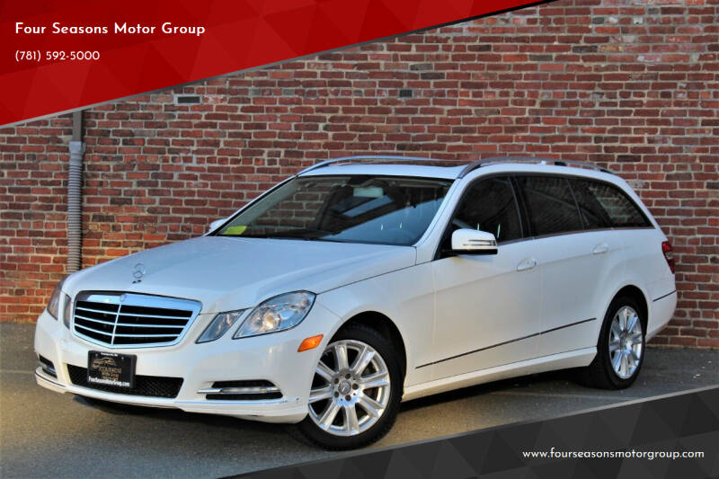 2013 Mercedes-Benz E-Class for sale at Four Seasons Motor Group in Swampscott MA