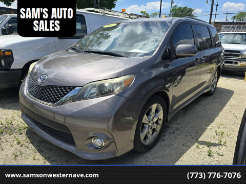 2011 Toyota Sienna for sale at SAM'S AUTO SALES in Chicago IL