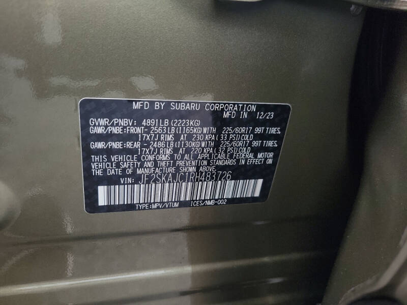 2024 Subaru Forester Wilderness