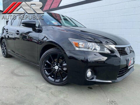 2013 Lexus CT 200h for sale at Auto Republic Fullerton in Fullerton CA