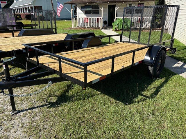 2024 J&E 6x10 Utility Trailer for sale at Cross Resurrection Golf Carts and Trailers in Rincon, GA