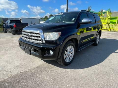 2011 Toyota Sequoia for sale at RODRIGUEZ MOTORS CO. in Houston TX
