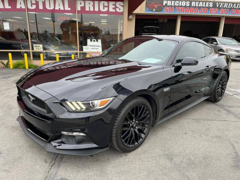 2017 Ford Mustang for sale at Sanmiguel Motors in South Gate CA