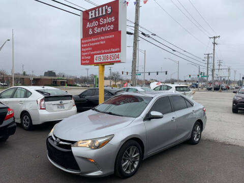 2016 Toyota Camry for sale at Hill's Auto Sales LLC in Bowling Green OH