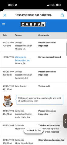 1995 Porsche 911 Carrera