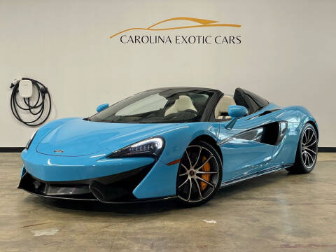 2018 McLaren 570S Spider for sale at Carolina Exotic Cars & Consignment Center in Raleigh NC