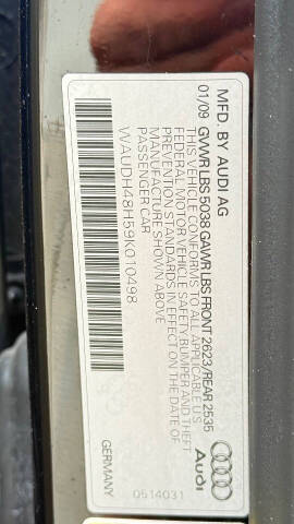 2009 Audi A4 3.2 quattro