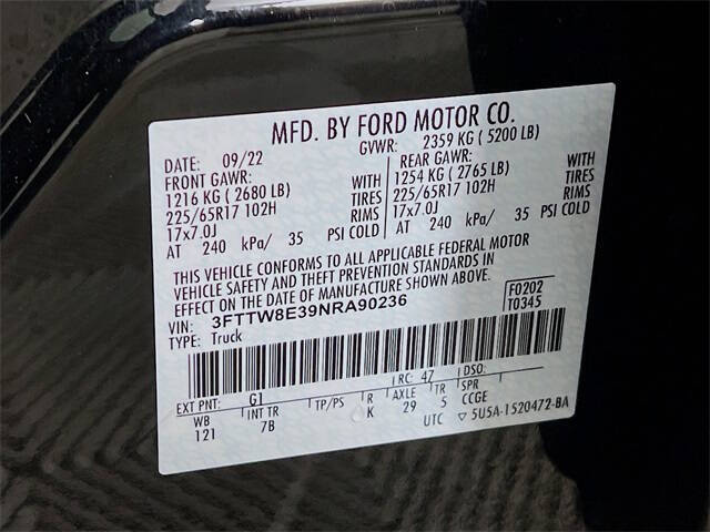 2022 Ford Maverick XLT