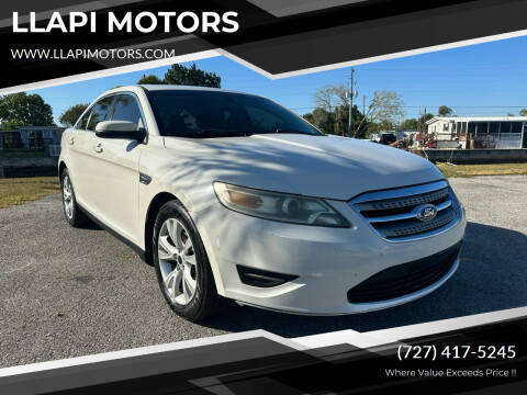 2011 Ford Taurus for sale at LLAPI MOTORS in Hudson FL
