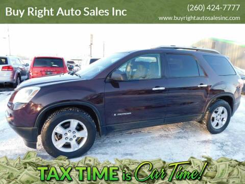 2008 GMC Acadia for sale at Buy Right Auto Sales Inc in Fort Wayne IN