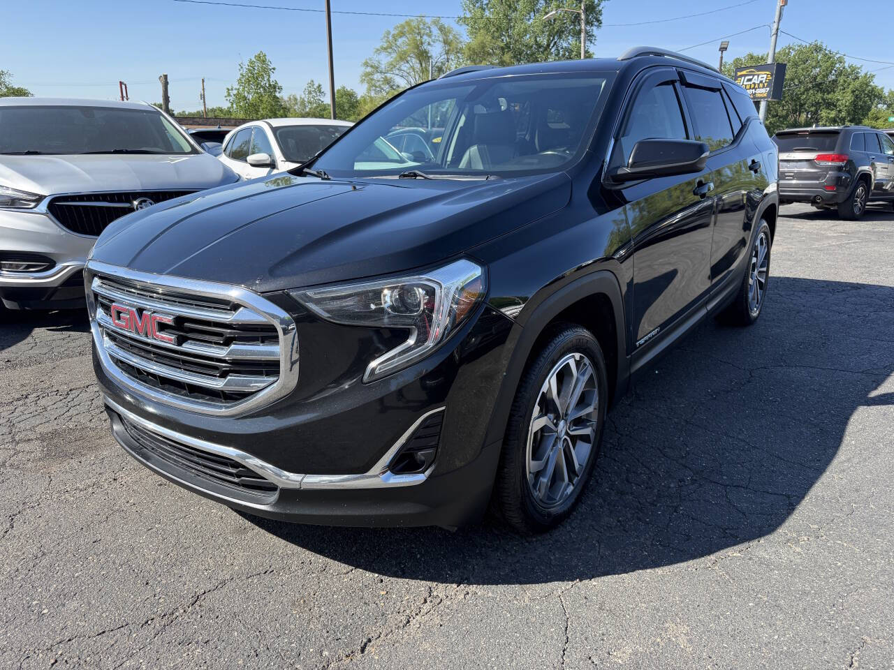 Black 2019 GMC Terrain SLT SLT 4dr SUV 1