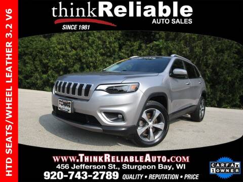 2020 Jeep Cherokee for sale at RELIABLE AUTOMOBILE SALES, INC in Sturgeon Bay WI